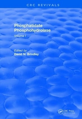 Phosphatidate Phosphohydrolase (1988) - David N. Brindley