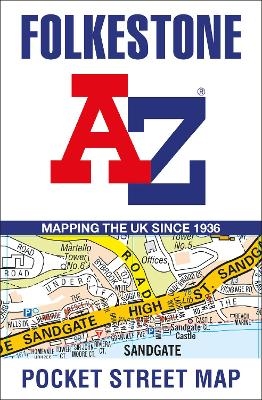 Folkestone A-Z Pocket Street Map -  A-Z Maps