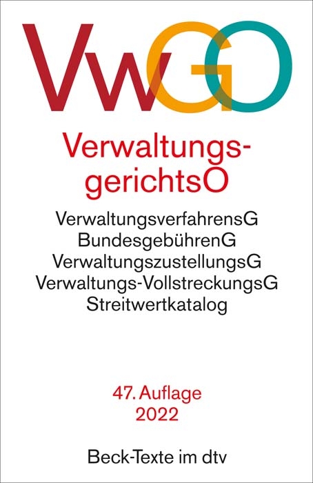 Verwaltungsgerichtsordnung, Verwaltungsverfahrensgesetz