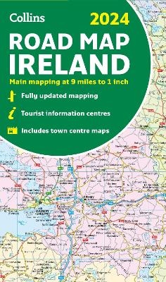 2024 Collins Road Map of Ireland -  Collins Maps