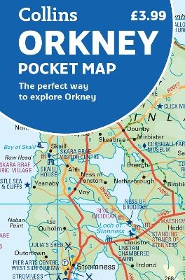 Orkney Pocket Map -  Collins Maps