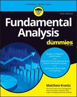 Fundamental Analysis For Dummies - Krantz, Matthew