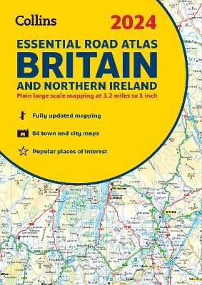 2024 Collins Essential Road Atlas Britain and Northern Ireland -  Collins Maps