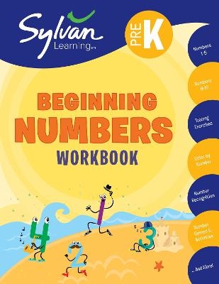 Pre-K Beginning Numbers Workbook -  Sylvan Learning