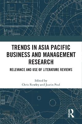 Trends in Asia Pacific Business and Management Research - 