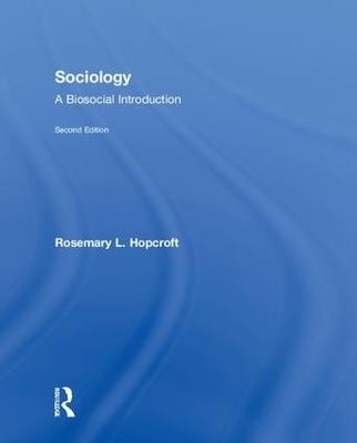 Sociology - Rosemary L. Hopcroft