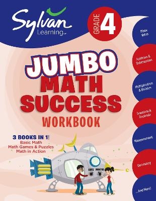 4th Grade Jumbo Math Success Workbook -  Sylvan Learning