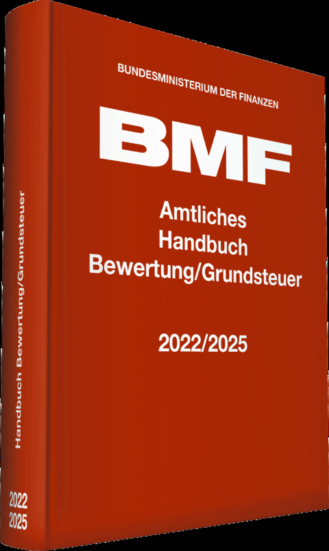 Amtliches Handbuch Bewertung/Grundsteuer 2022/2025