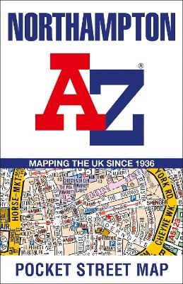 Northampton A-Z Pocket Street Map -  A-Z Maps