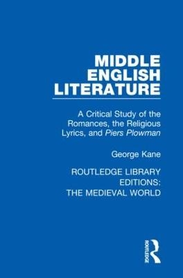 Middle English Literature - George Kane