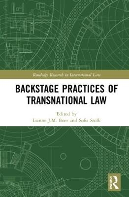 Backstage Practices of Transnational Law - 