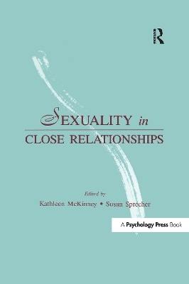 Sexuality in Close Relationships - 