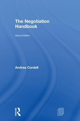 The Negotiation Handbook - Andrea Cordell