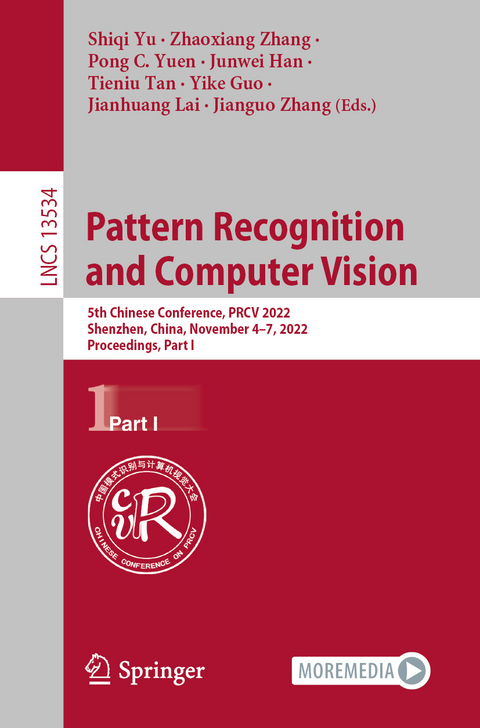 Pattern Recognition and Computer Vision - 