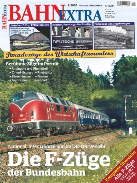 Die F-Züge der Bundesbahn