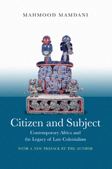 Citizen and Subject - Mahmood Mamdani