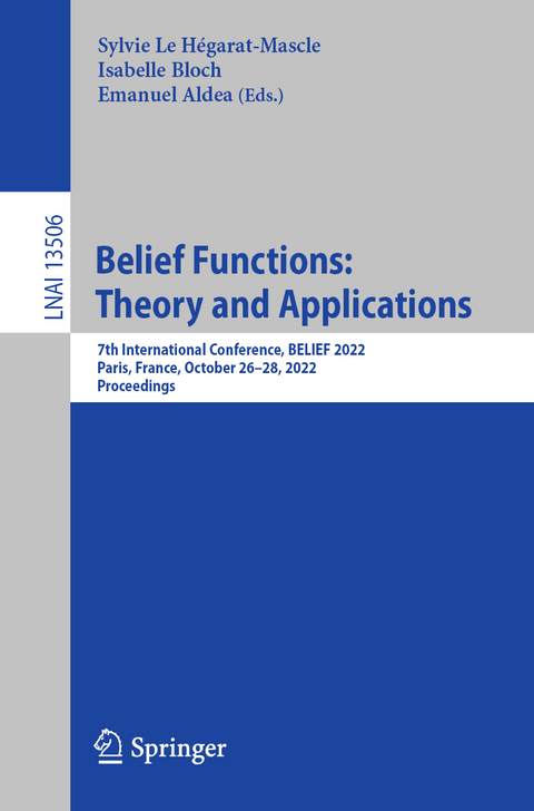 Belief Functions: Theory and Applications - 