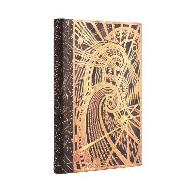 The Chanin Spiral (New York Deco) Mini Address Book -  Paperblanks