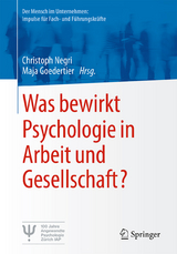 Was bewirkt Psychologie in Arbeit und Gesellschaft? - 