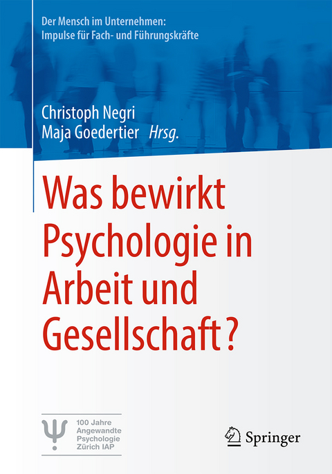 Was bewirkt Psychologie in Arbeit und Gesellschaft? - 