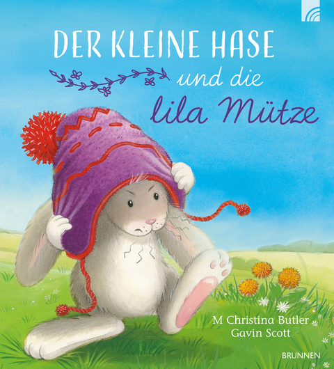 Der kleine Hase und die lila Mütze - M Christina Butler