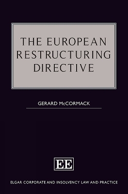 The European Restructuring Directive - Gerard McCormack