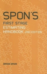 Spon's First Stage Estimating Handbook, Second Edition - Spain, Bryan