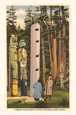 Vintage Journal Totem Poles, Sitka