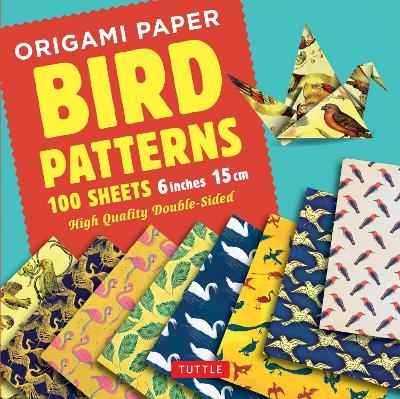 Origami Paper 100 sheets Bird Patterns 6" (15 cm) - 