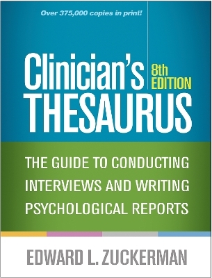 Clinician's Thesaurus, Eighth Edition - Edward L. Zuckerman