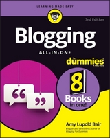 Blogging All-in-One For Dummies - Lupold Bair, Amy