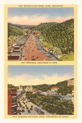 Vintage Journal Two Views of Hot Springs