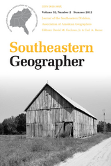 Southeastern Geographer - 