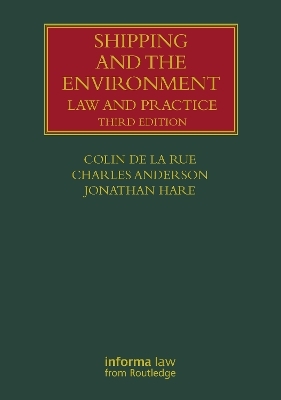 Shipping and the Environment - Colin de la Rue, Charles Anderson, Jonathan Hare