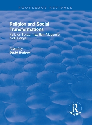 Religion and Social Transformations - 