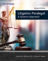 The Litigation Paralegal: A Systems Approach - McCord, James W. H.; Tepper, Pamela