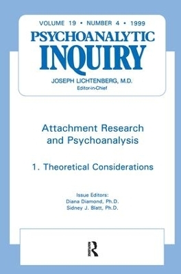 Attachment Research and Psychoanalysis - 