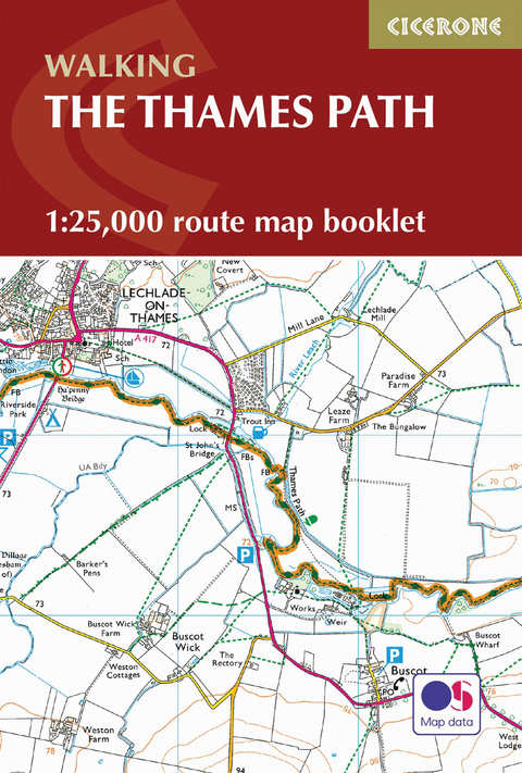 The Thames Path Map Booklet - Leigh Hatts