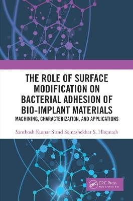 The Role of Surface Modification on Bacterial Adhesion of Bio-implant Materials - Santhosh Kumar S, Somashekhar S. Hiremath