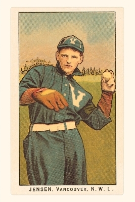 Vintage Journal Early Baseball Card, Jensen