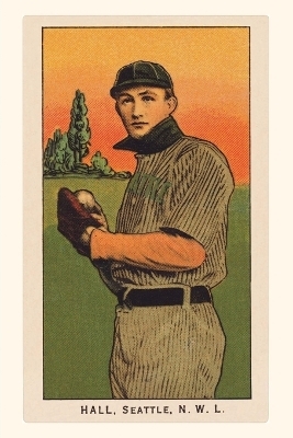 Vintage Journal Early Baseball Card, Clyde Hall