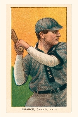 Vintage Journal Early Baseball Card, Frank Chance