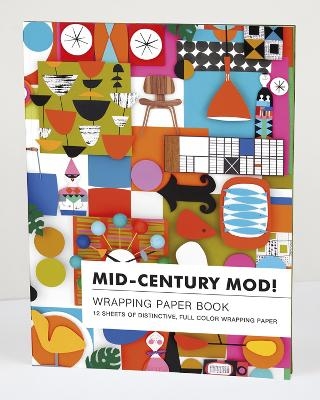 Mid-Century Mod! Wrapping Paper Book - 