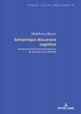 Sémantique discursive cognitive - Matthieu Bach