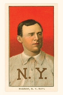 Vintage Journal Early Baseball Card, John McGraw