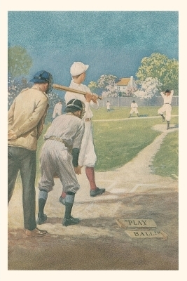 Vintage Journal Play Ball, Pitcher's Wind-Up