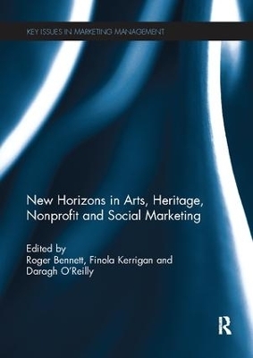 New Horizons in Arts, Heritage, Nonprofit and Social Marketing - 