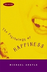 The Psychology of Happiness - Argyle, Michael