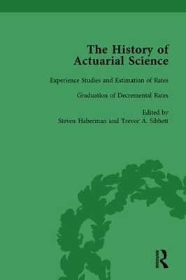 The History of Actuarial Science Vol X - 