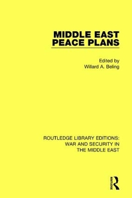 Middle East Peace Plans - 